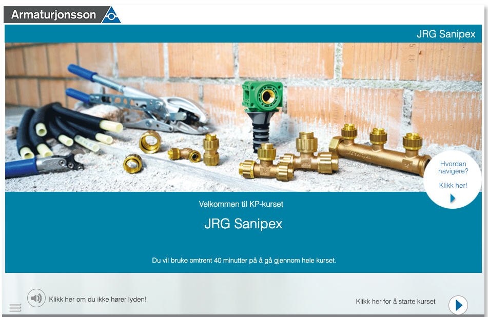 Nettkurset JRG Sanipex